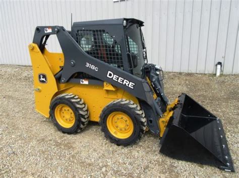 cost of new john deere 318g skid steer|john deere skid steer specifications.